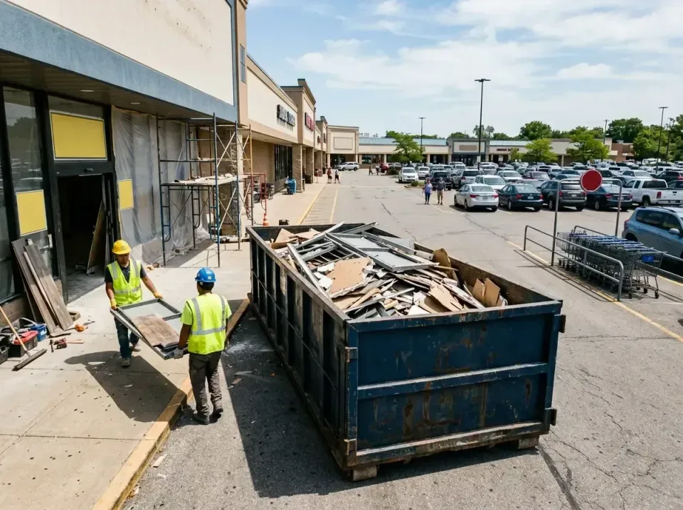 retail-store-renovation-debris-003 — frequently asked questions, Roll-off Dumpster Rentals in Wauwatosa, WI